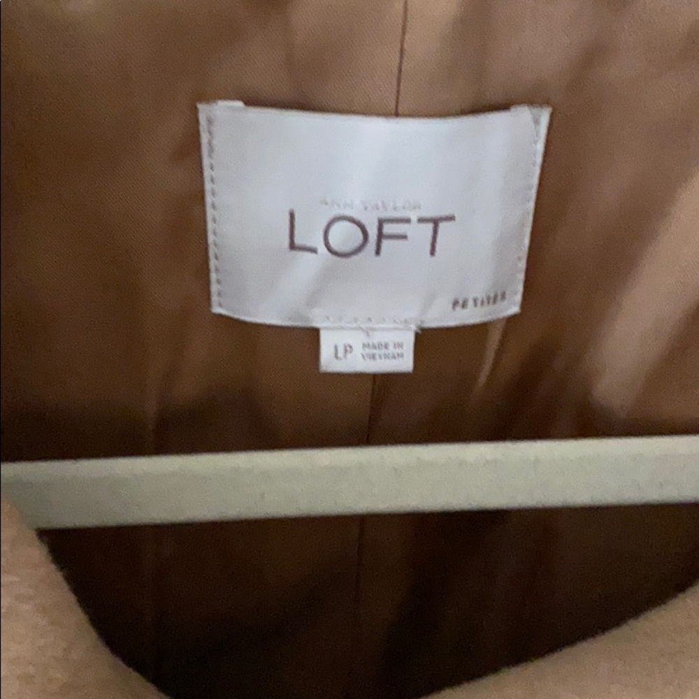 LOFT Tan Belted Trench Coat - Picture 2 of 6